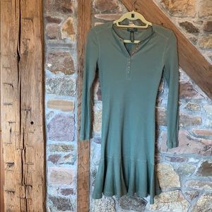 Ralph Lauren Flared Henley Tunic Dress